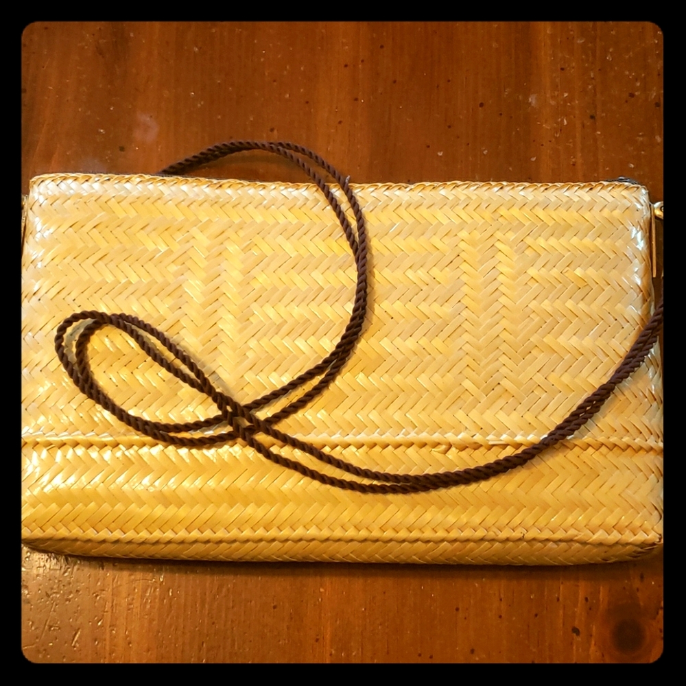 Delfino Wicker handbag